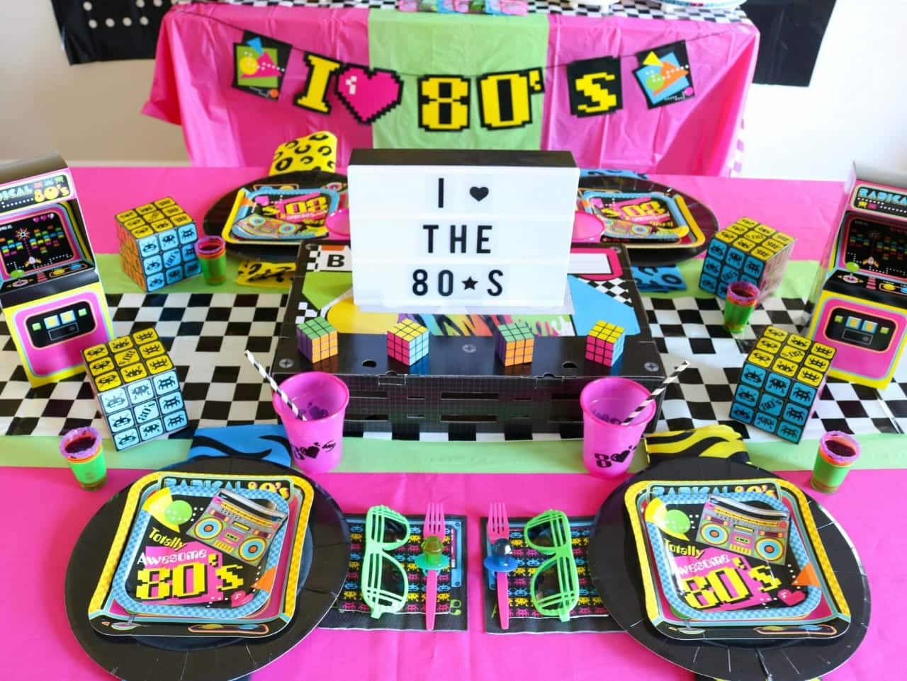 Enjoy the Retro Vibe with 80s Themed Casino Party