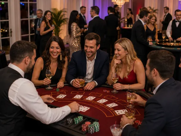 professional casino party entertainment