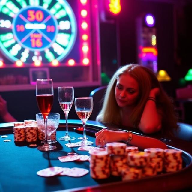 80s Themed Casino Party in Huntsville, AL